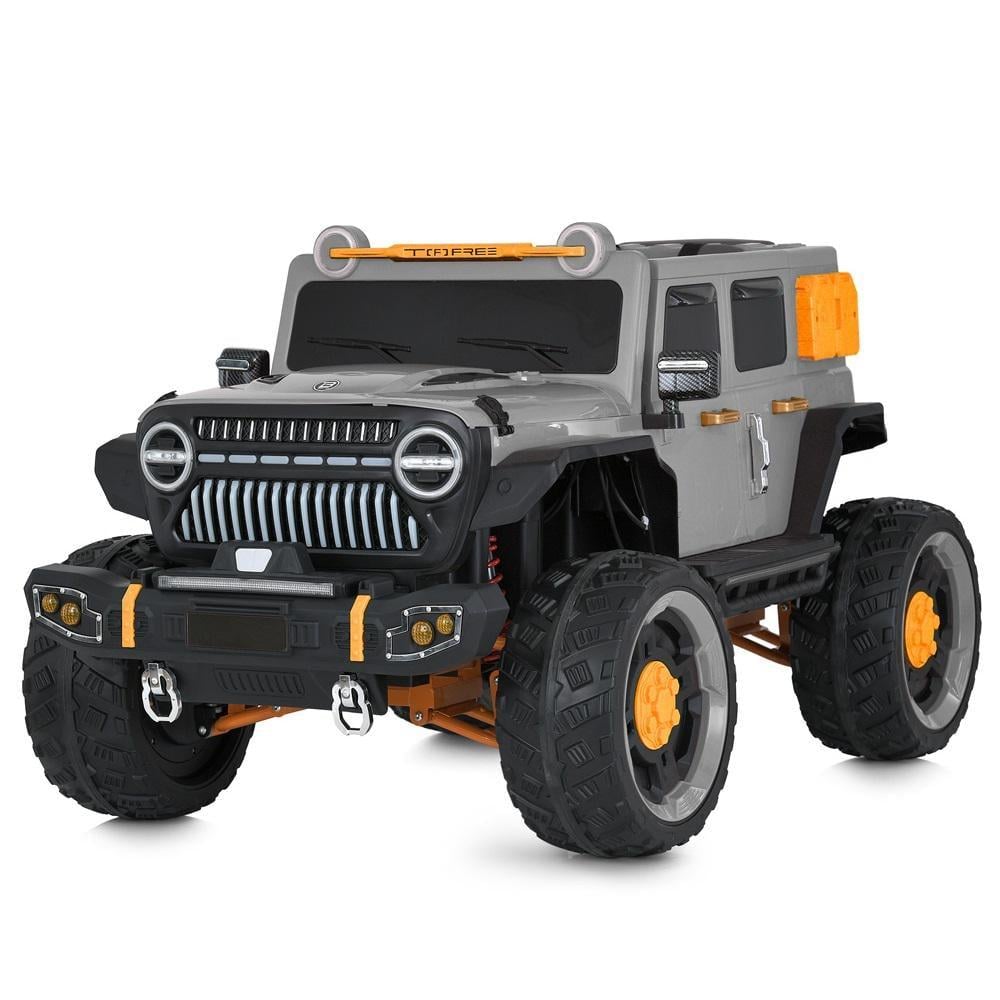 Дитячий електромобіль Bambi джип M 5831EBLR Сірий