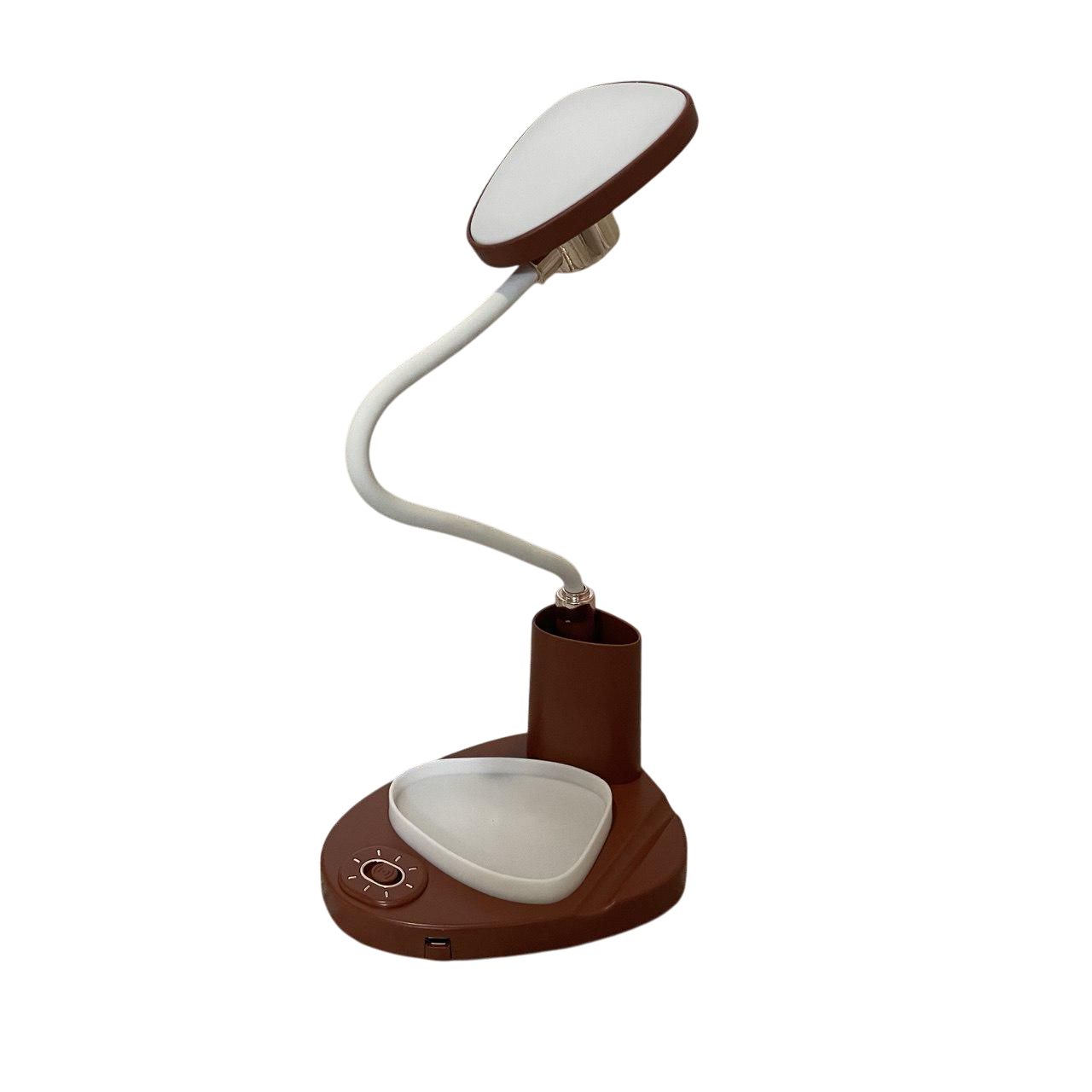 Настольная лампа LAMP XL-156 LED аккумуляторная Коричневый (25107311)