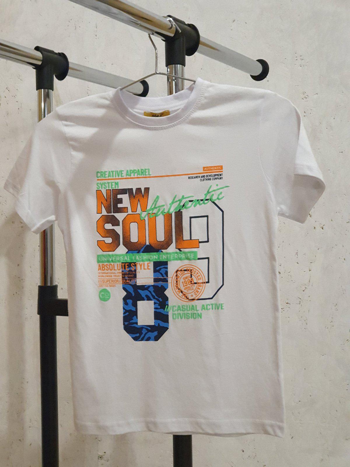 Футболка 10 лет 140 см Белый (14705502)