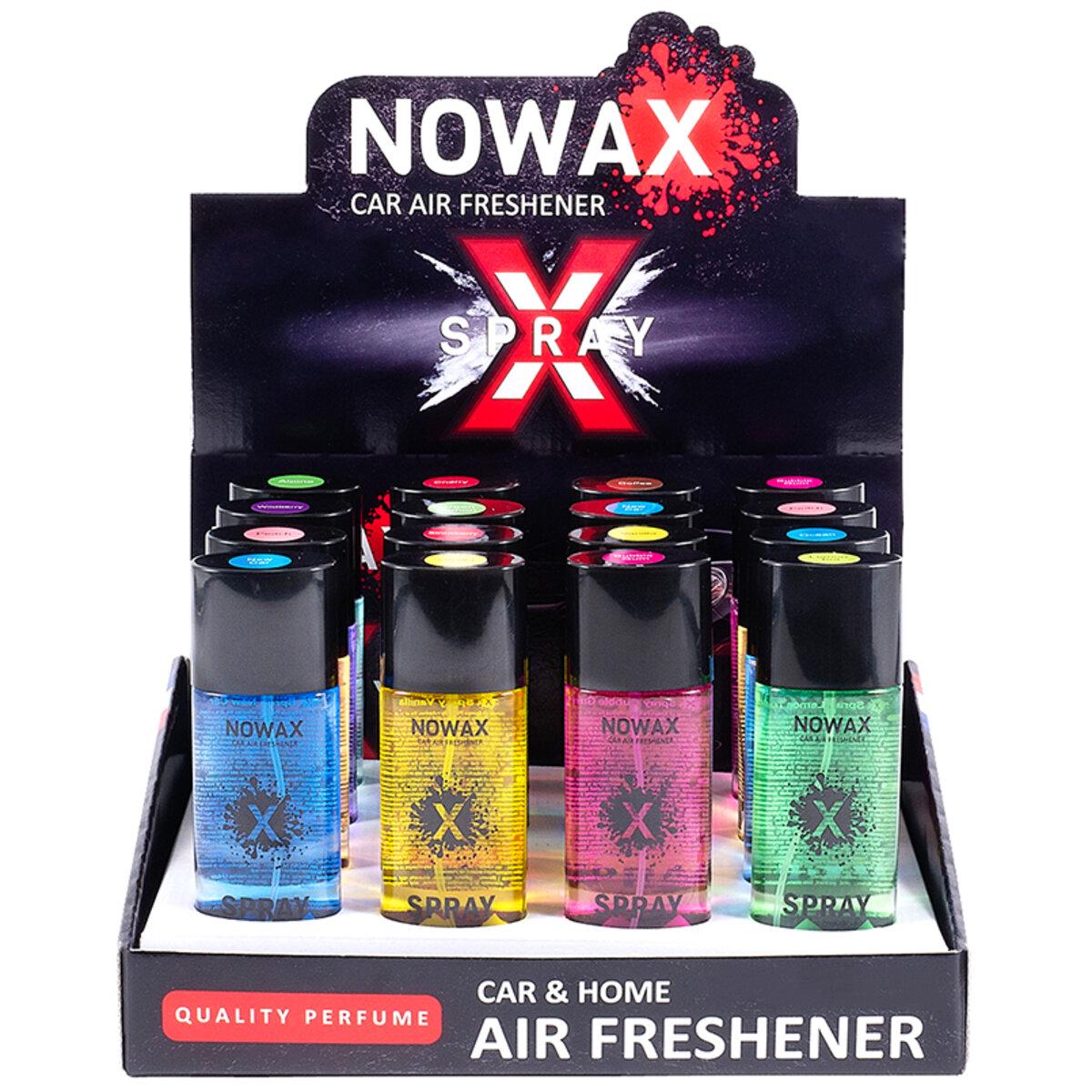 Ароматизатори для авто Nowax X Spray 50 мл 16 шт. (NX07771)