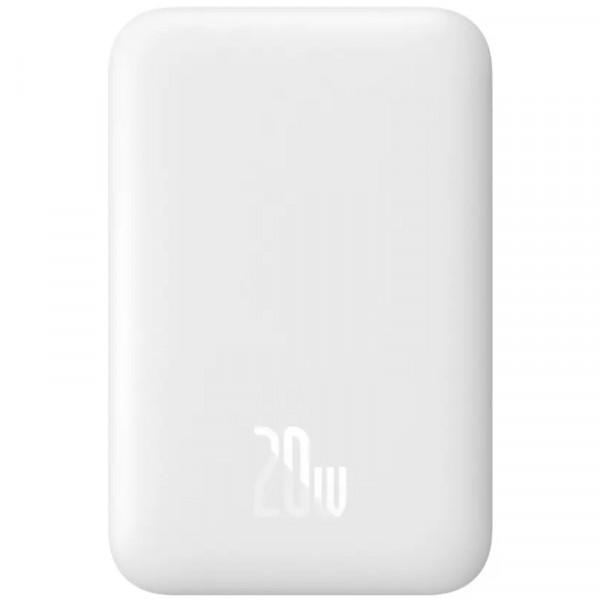 Повербанк Baseus Magnetic Wireless Mini 6000 mAh 20W Type-C PD/QC 3.0 White (P10059002223-00) Повербанк Baseus Magnetic Wireless Mini 6000 mAh 20W Type-C PD/QC 3.0 White (P10059002223-00)