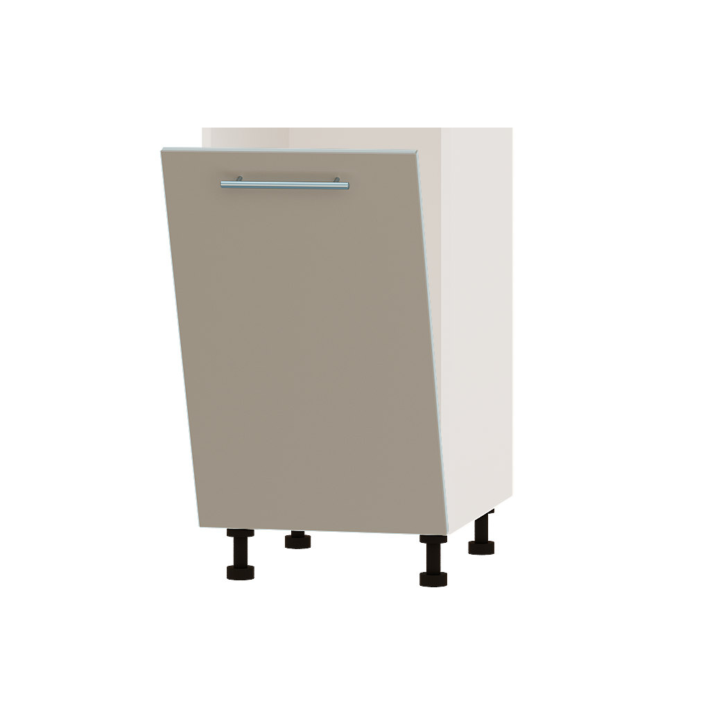 Фасад для посудомоечной машины Акрил ПМ-450 45х1.6х71 см Норковый глянец (03414)