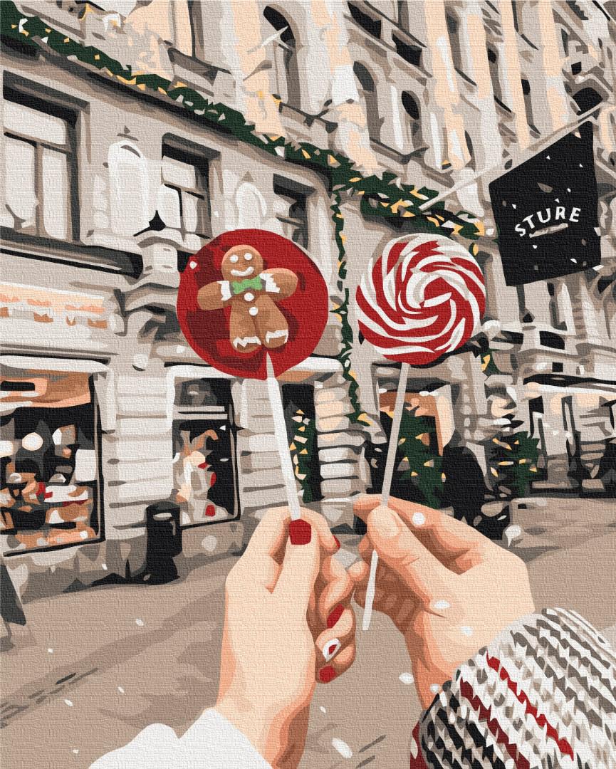 Картина по номерам Brushme Премиум Сладкий праздник 40x50 см (PBS53375)