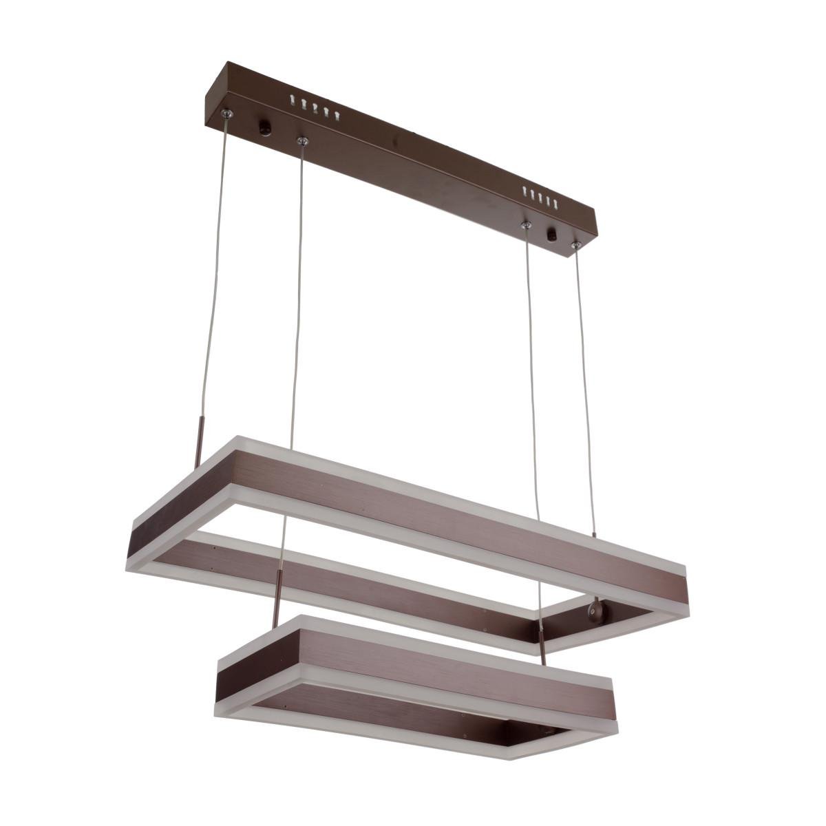 Люстра светодиодная Brille BR-947S/2 240W Коричневый