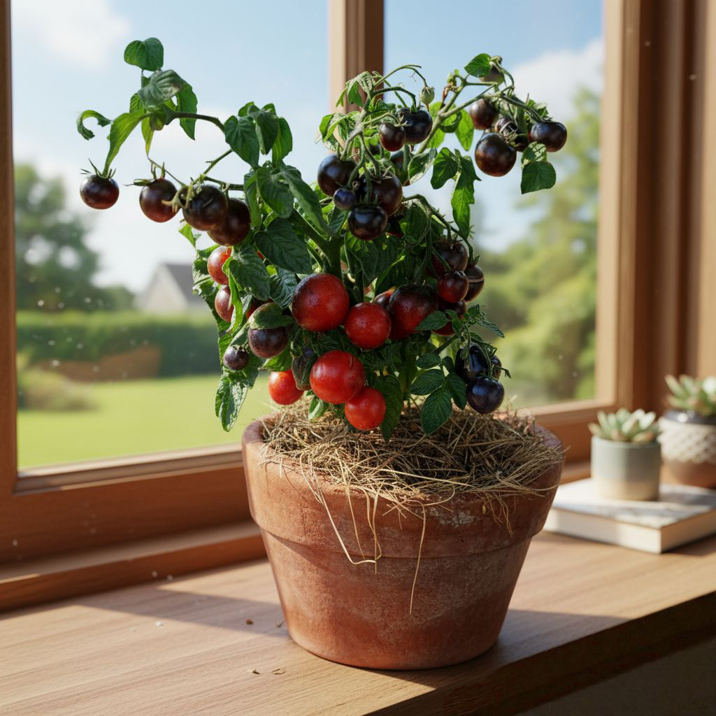 Семена Томат комнатный Blaue Zimmertomate 5 шт. (2765435698)
