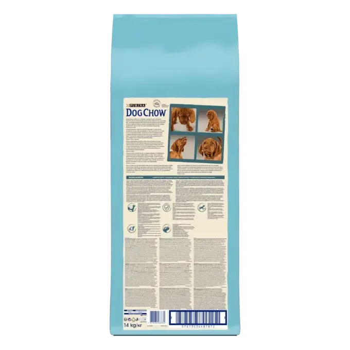 Корм сухий для цуценят віком до 1 року та для вагітних та лактуючих собак Dog Chow з ягням 14 кг - фото 3 Корм сухий для цуценят віком до 1 року та для вагітних та лактуючих собак Dog Chow з ягням 14 кг - фото 3