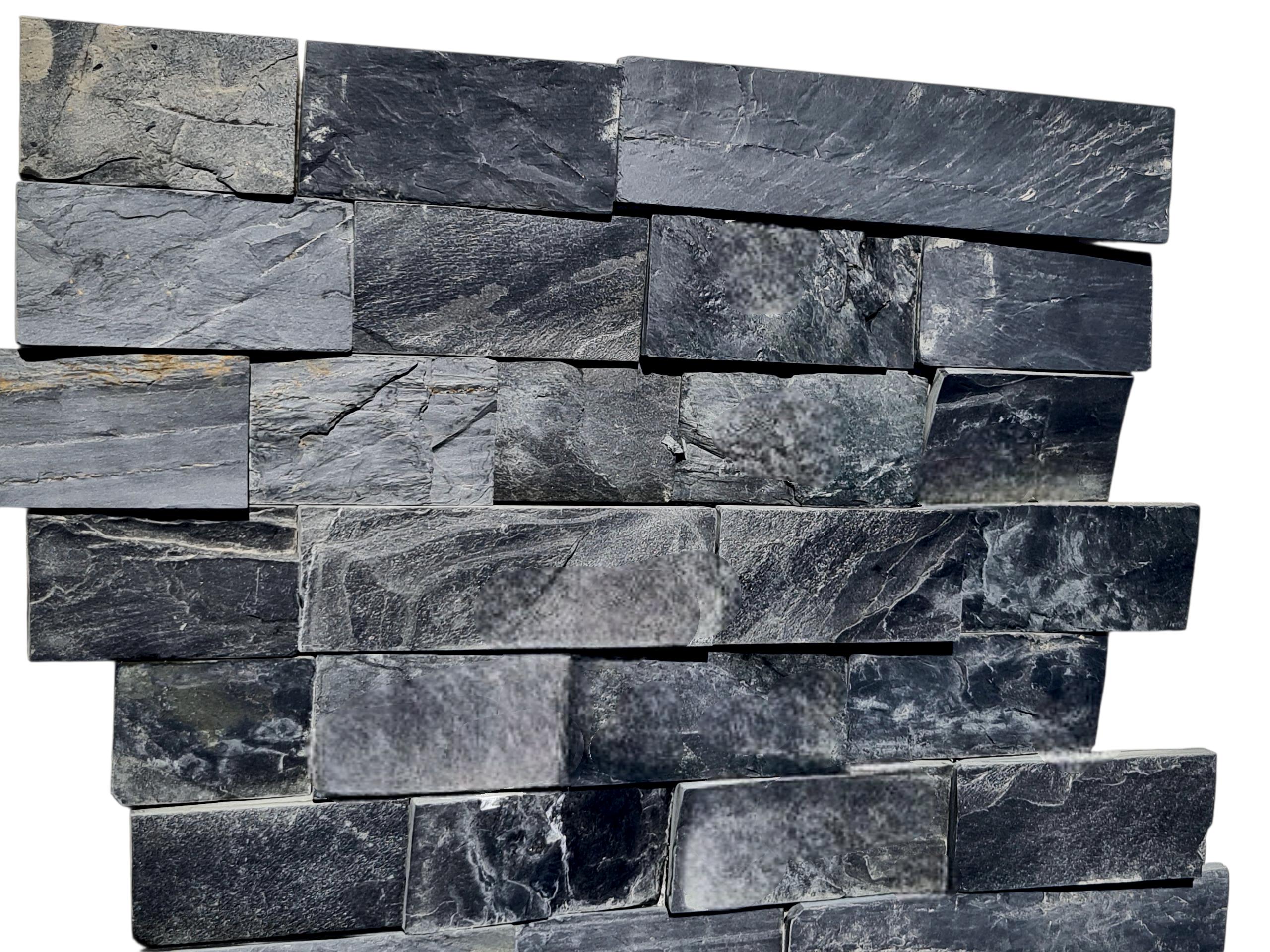 Плитка Сланец Руст для камина и фасада STONELAK ASIA CARBON 10 см 0,5 кв. м. Плитка Сланец Руст для камина и фасада STONELAK ASIA CARBON 10 см 0,5 кв. м.