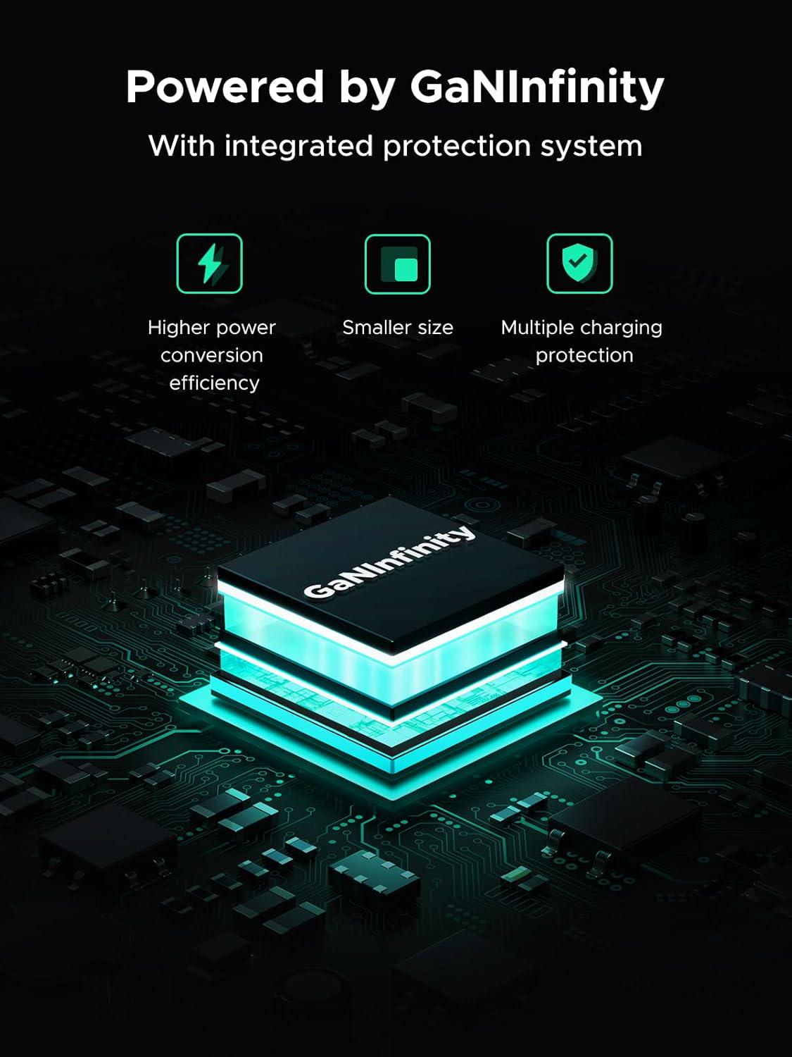 Зарядное устройство UGREEN X764 Nexode 200W GaN Fast Charger 4in1 Grey (35539) - фото 5 Зарядное устройство UGREEN X764 Nexode 200W GaN Fast Charger 4in1 Grey (35539) - фото 5