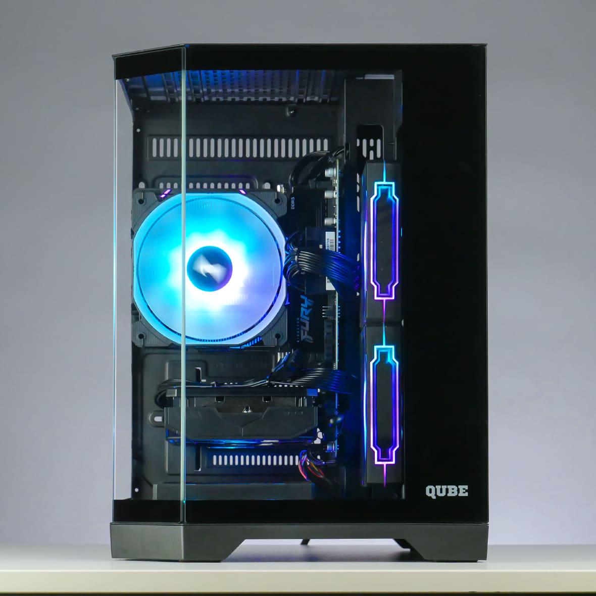 Компьютер игровой Digitalfury R7 Ryzen 7 5700Х3D 32 Gb DDR4 RTX 5070 12 Gb 2000 Gb SSD M2 B550 700W - фото 2 Компьютер игровой Digitalfury R7 Ryzen 7 5700Х3D 32 Gb DDR4 RTX 5070 12 Gb 2000 Gb SSD M2 B550 700W - фото 2