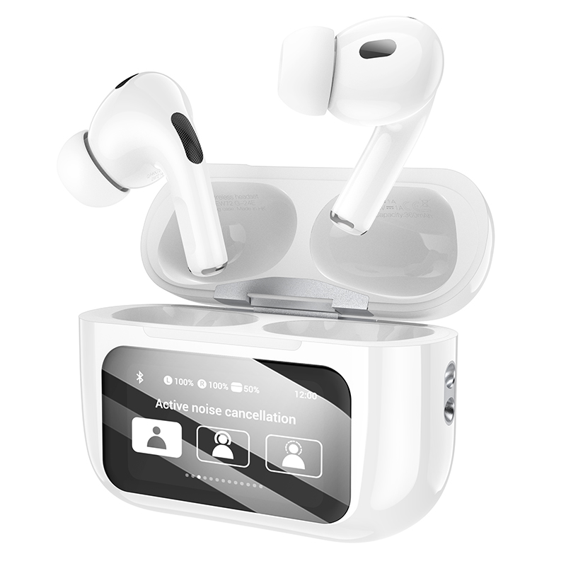 Наушники беспроводные Hoco EW72 Soar true wireless ANC Noise Reduction touch screen BT headset White Наушники беспроводные Hoco EW72 Soar true wireless ANC Noise Reduction touch screen BT headset White