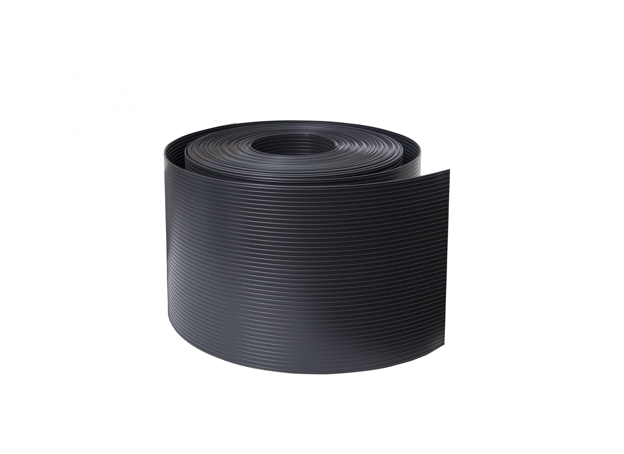 Лента для забора Thermoplast 26 м x 190 мм Ral7016 (5650)