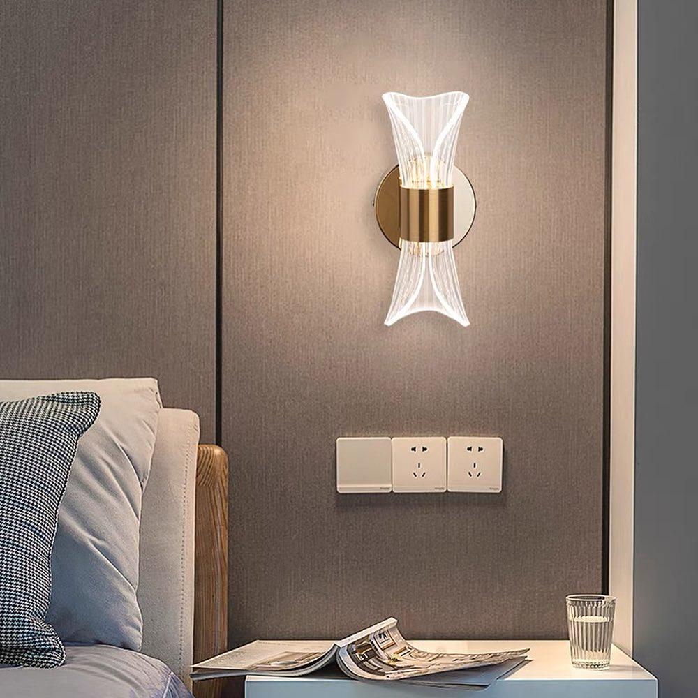 Бра светодиодное ESLLSE DIO 12 Вт 230х80х95 мм Золотой (10129) - фото 12 Бра светодиодное ESLLSE DIO 12 Вт 230х80х95 мм Золотой (10129) - фото 12