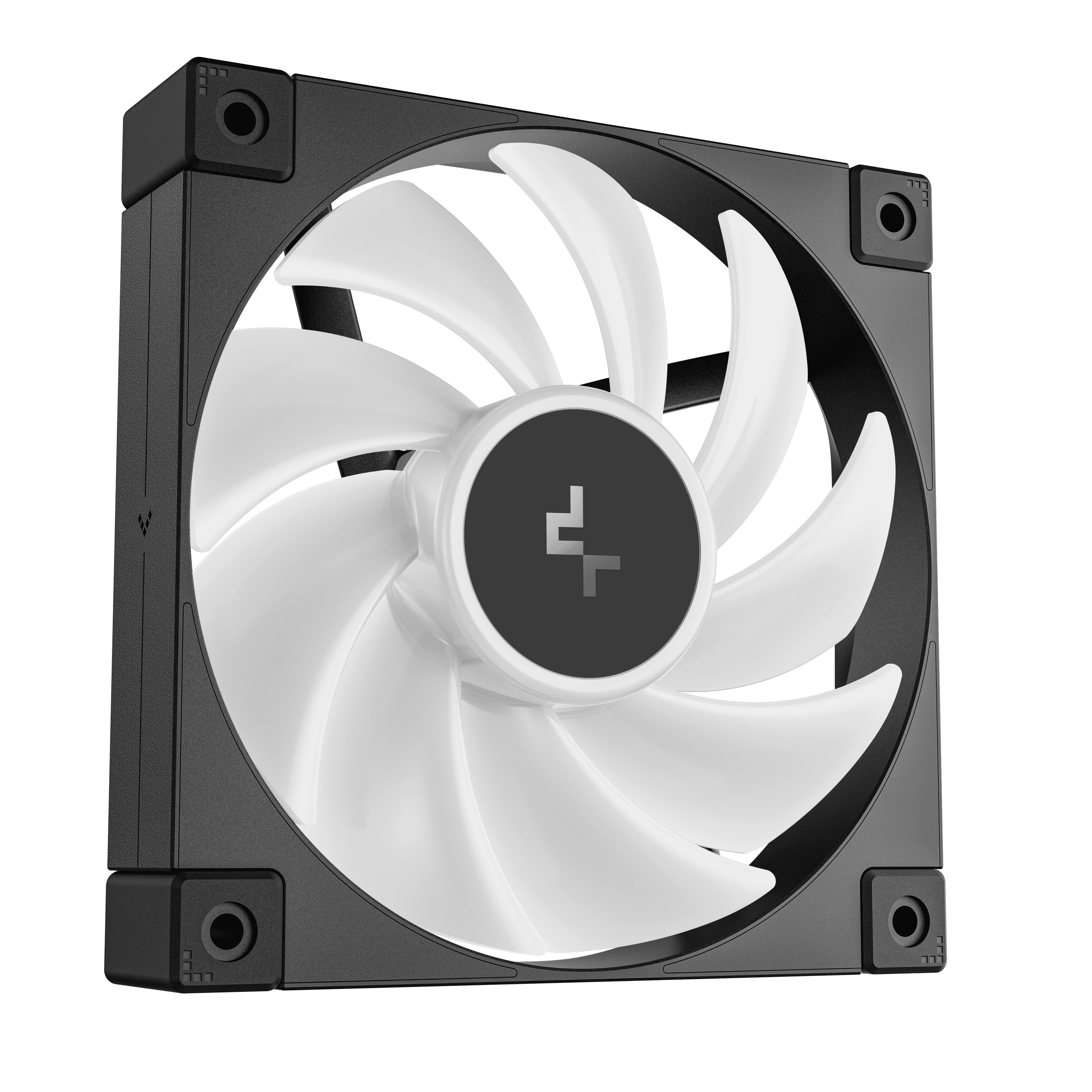 Набор вентиляторов DeepCool FD12 ARGB-3 IN 1 3pcs Pack 120 мм (R-FD12-BKAPN3-G) - фото 8