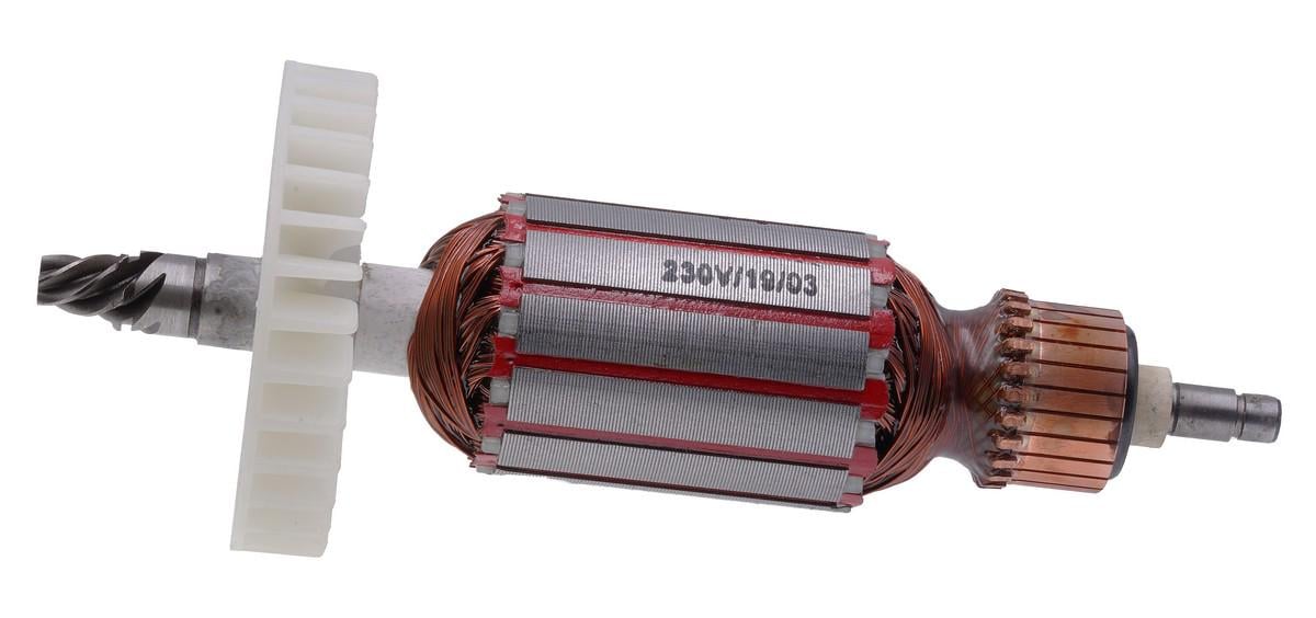 Якорь полировка VJ Parts для Интерскол УПМ 1300-Э 181х41 5-з лево конус