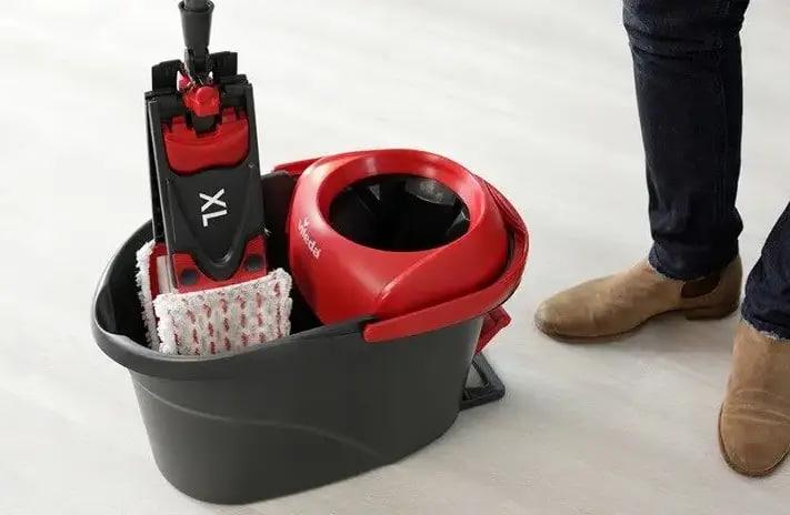 Набор для уборки Leifheit швабра и ведро с отжимом - фото 2 Набор для уборки Leifheit швабра и ведро с отжимом - фото 2