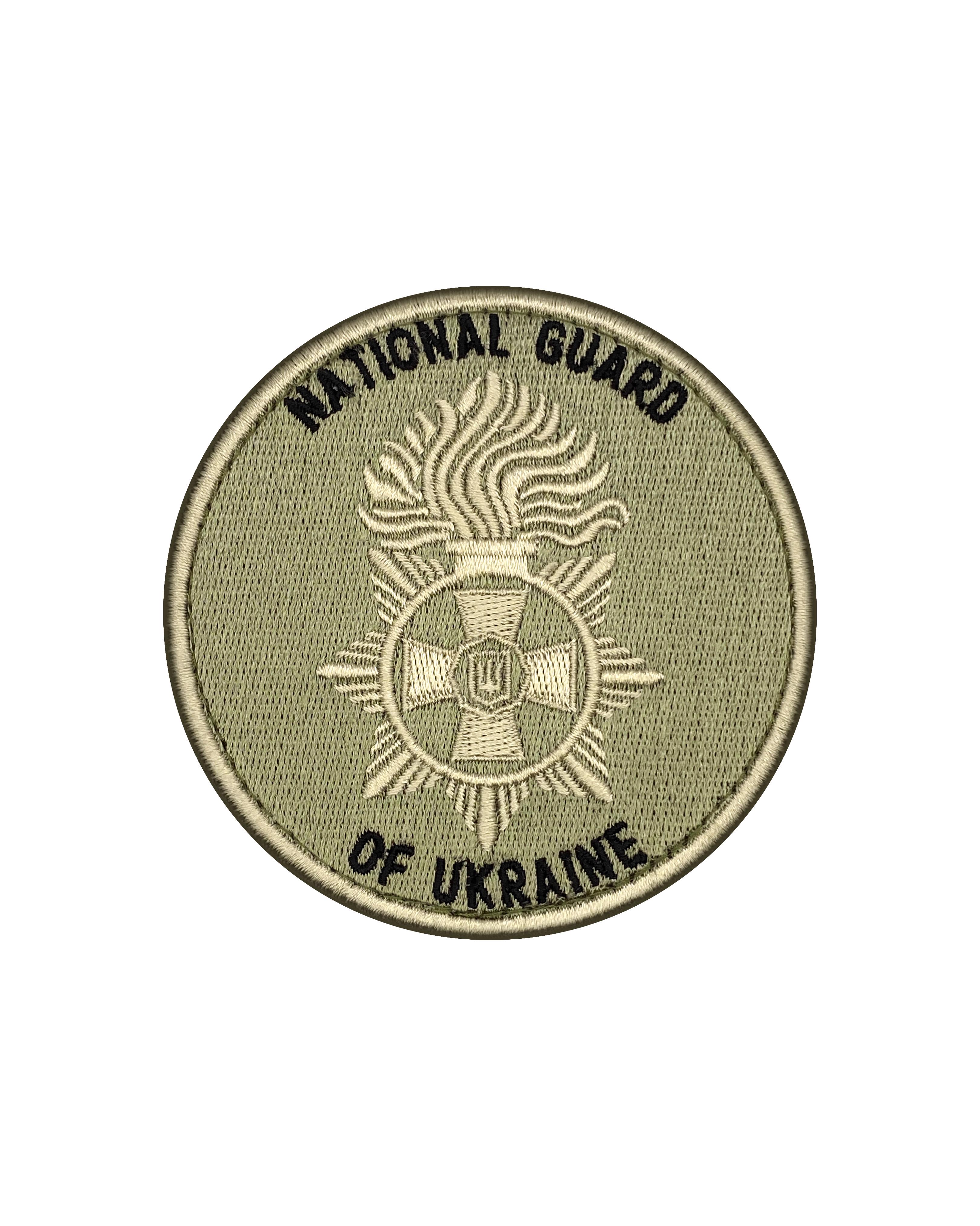 Шеврон National Guard of Ukraine Олива (SHE.NGU-32)