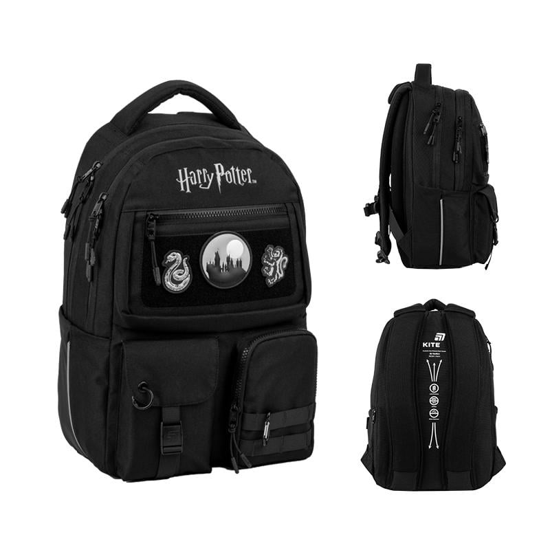 Школьный рюкзак KITE Education teens HP26-2587M Harry Potter ортопедическая спинка (996170)