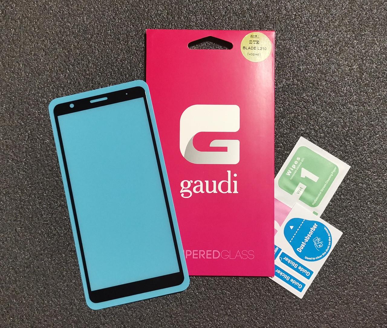 Защитное стекло Gaudi для ZTE L210 Blade Full Glue 0,3 мм 2,5 D Черный Защитное стекло Gaudi для ZTE L210 Blade Full Glue 0,3 мм 2,5 D Черный