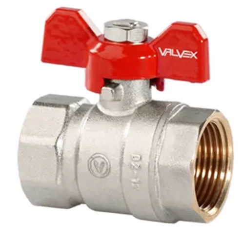 Кран шаровой Valvex ORO 1/2" ВВ прямой латунь (1472620)