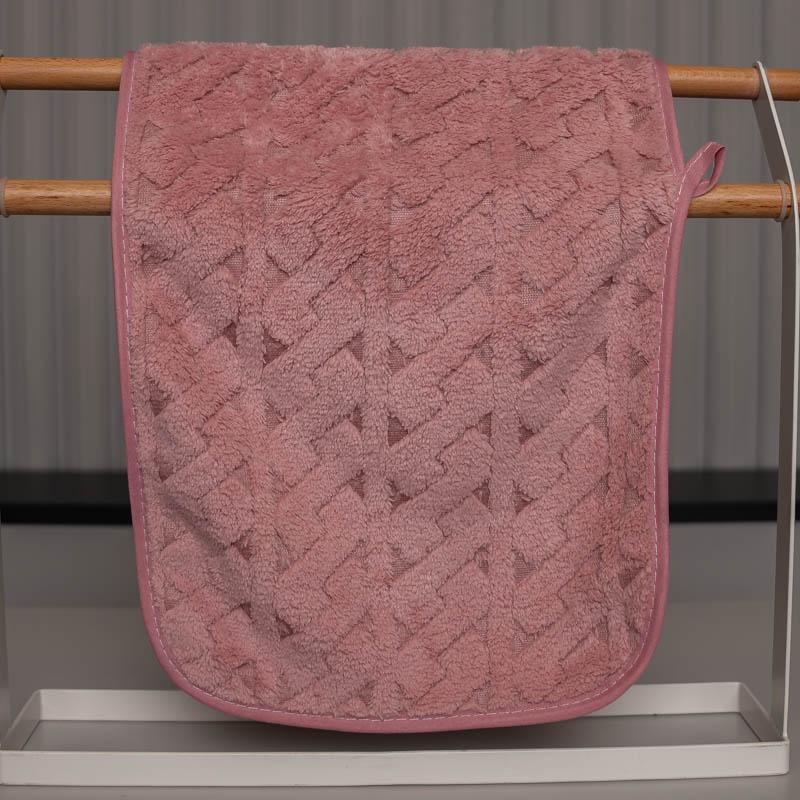 Полотенца для рук Уют фибра 25x50 см Розовый (88369)