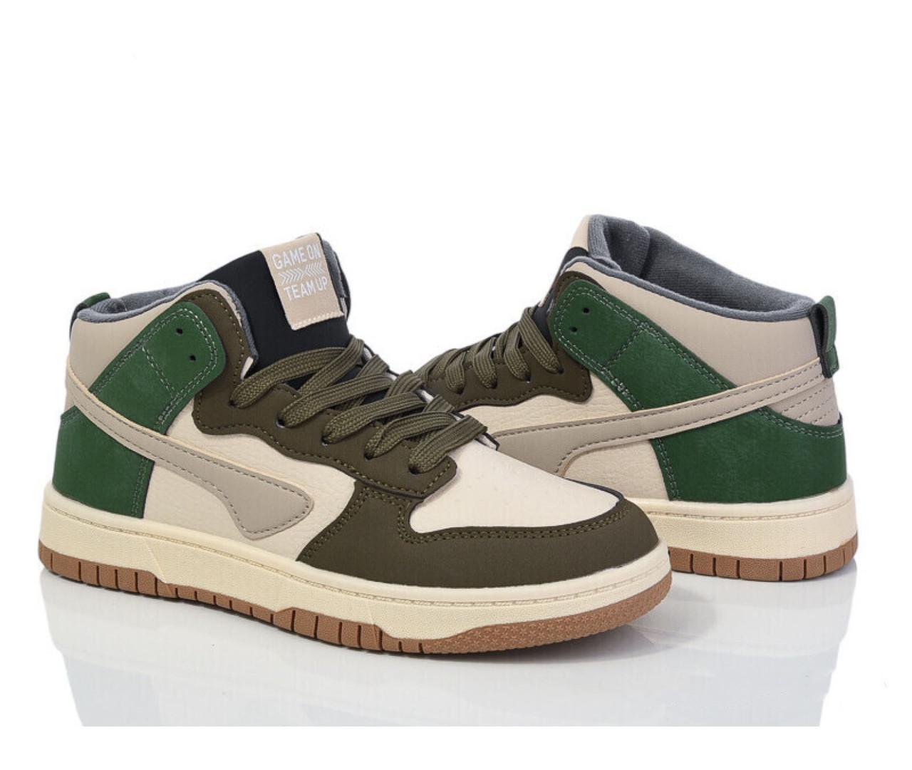 Ботинки демисезонные для мальчиков FDEK R9060-13/38 р. 38 Хаки