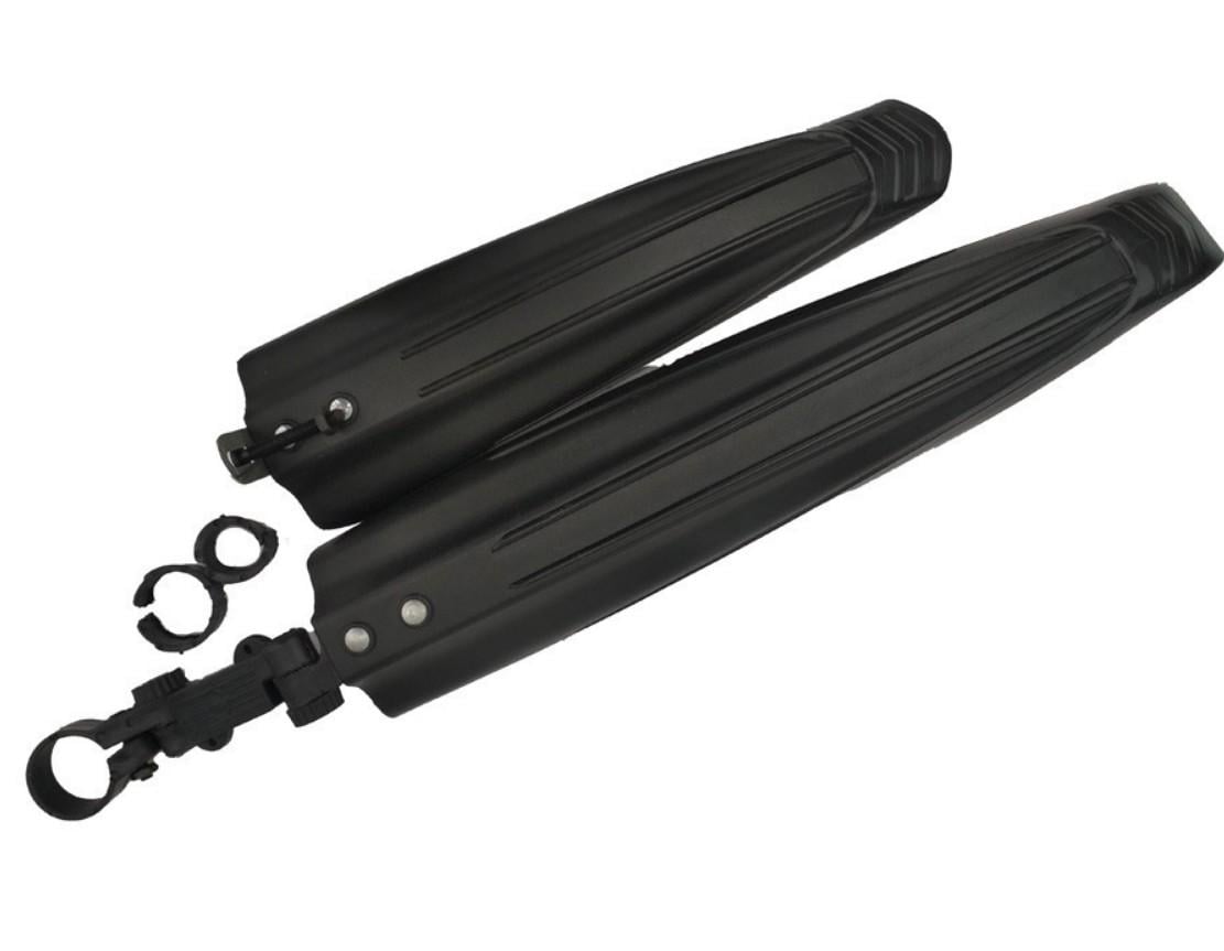 Крылья переднее и заднее DNB-002BLK 24-26" Черный