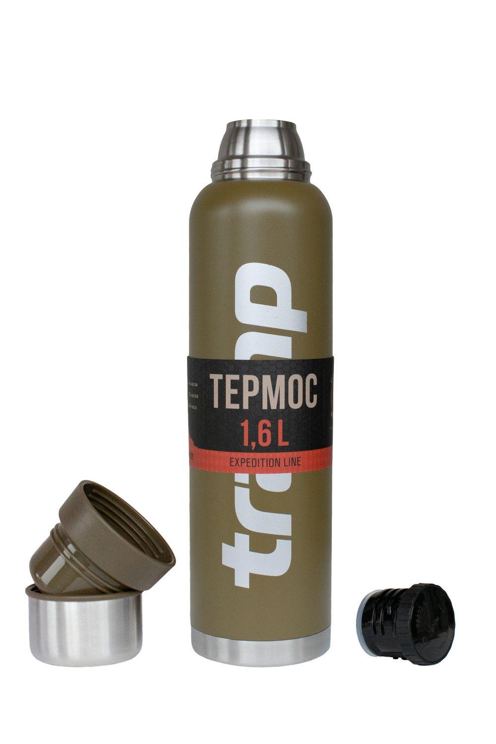 Термос Tramp Expedition Line 1,6 л Оливковый (TRC-029-olive)