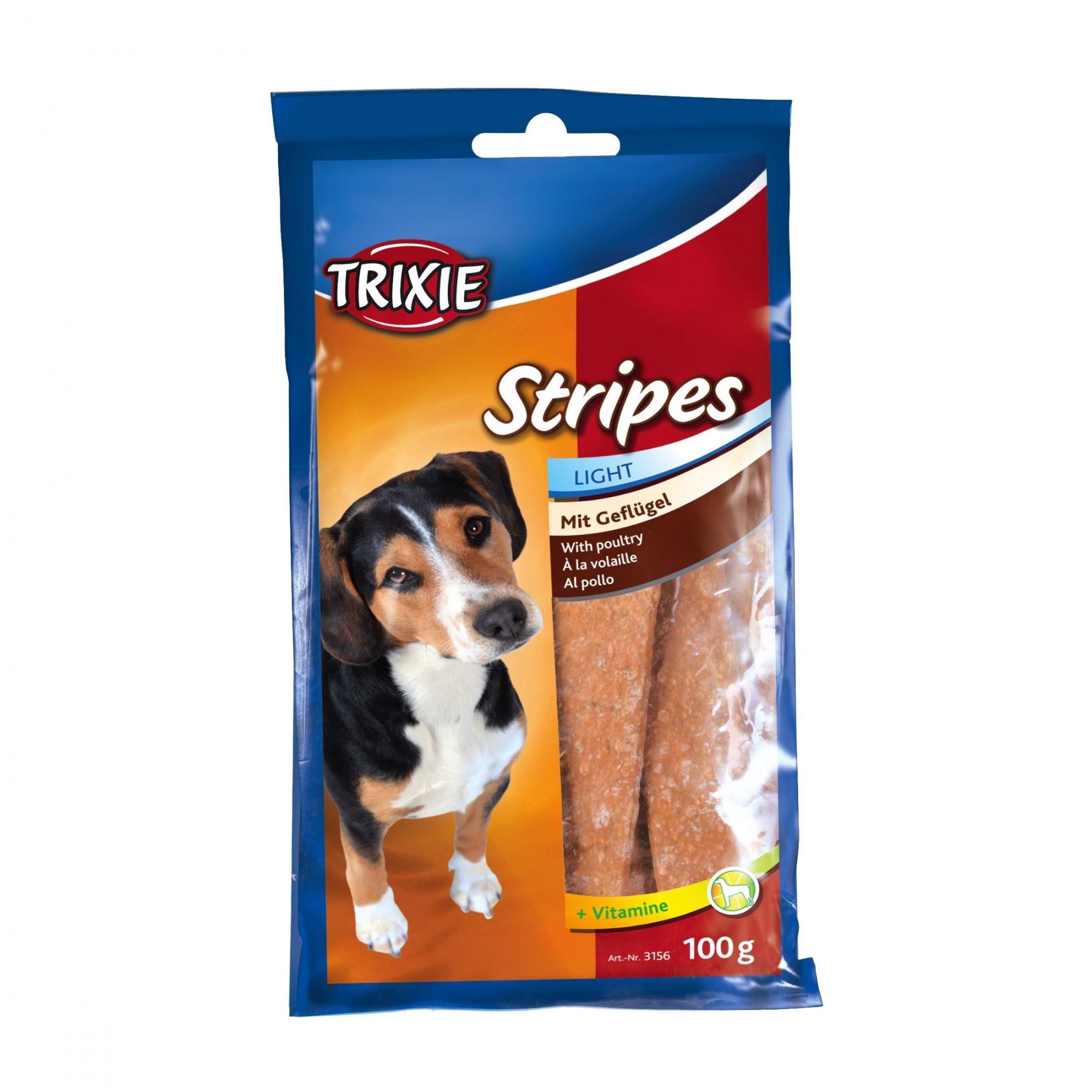 Лакомство для собак Trixie Stripes Light курица 100 г (3156)