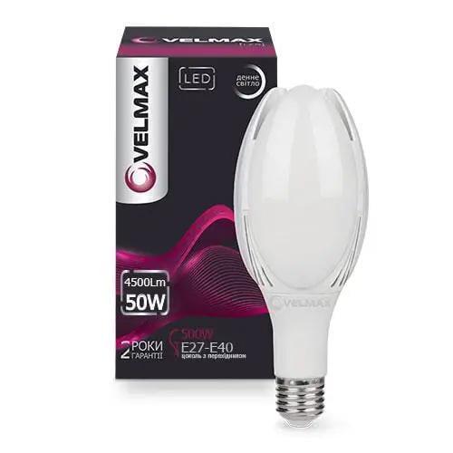 LED-лампа Velmax V-M108 50W Е27-E40 6500K 4500 Lm (28689635)