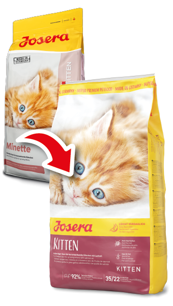 Сухий корм Josera Minette для кошенят вагітних та годуючих кішок 10 кг - фото 2 Сухий корм Josera Minette для кошенят вагітних та годуючих кішок 10 кг - фото 2
