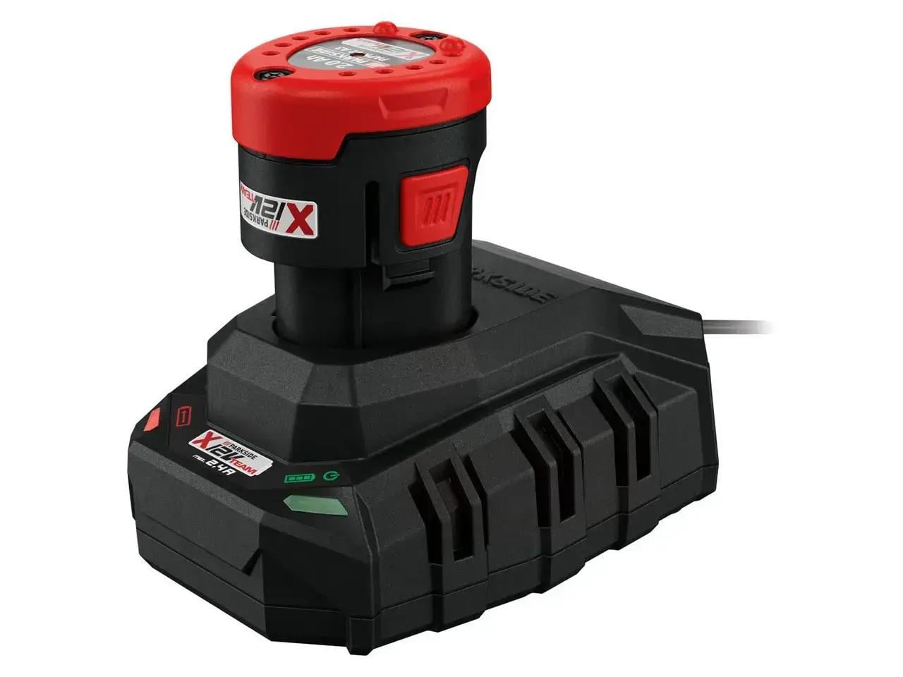 Аккумулятор с зарядным устройством PARKSIDE PAPK 12 A3 и PLGK 12 A3, 12 V, 2 Ah (100480)