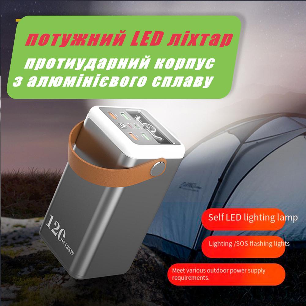 Повербанк O2project и кабель USB-C 100W 120000 mAh (11401797) - фото 3