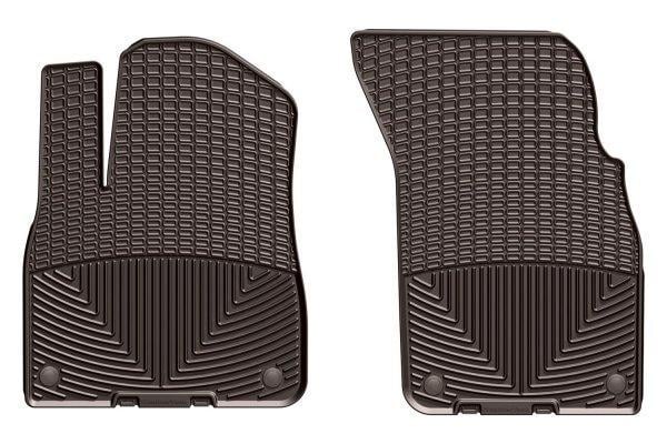 Коврики в салон передние WeatherTech для Audi Q7 2015-/Q8 2018- Коричневый (W376CO)