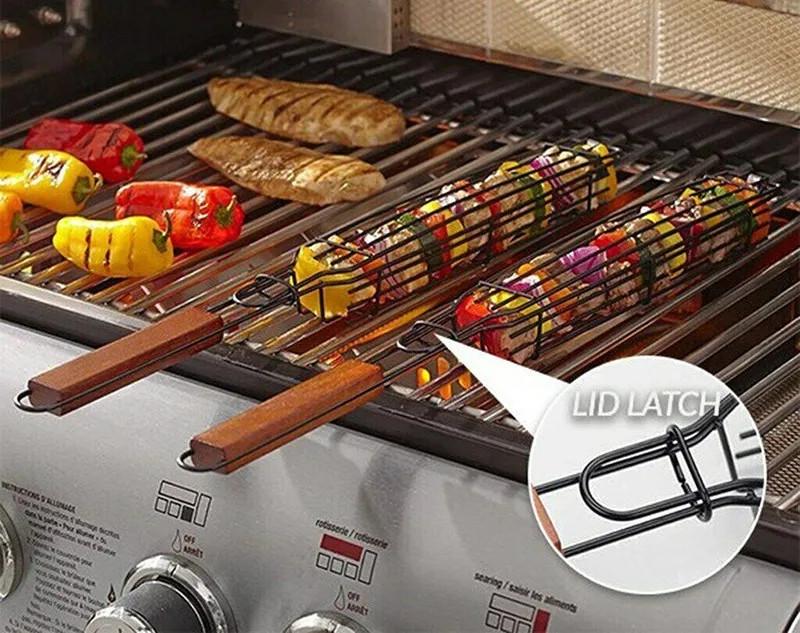 Решетка для мангала с антипригарным покрытием для овощей (2551185063) - фото 6 Решетка для мангала с антипригарным покрытием для овощей (2551185063) - фото 6