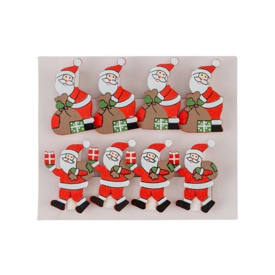 Комплект прищепок Подарки 8 шт. (010NY)