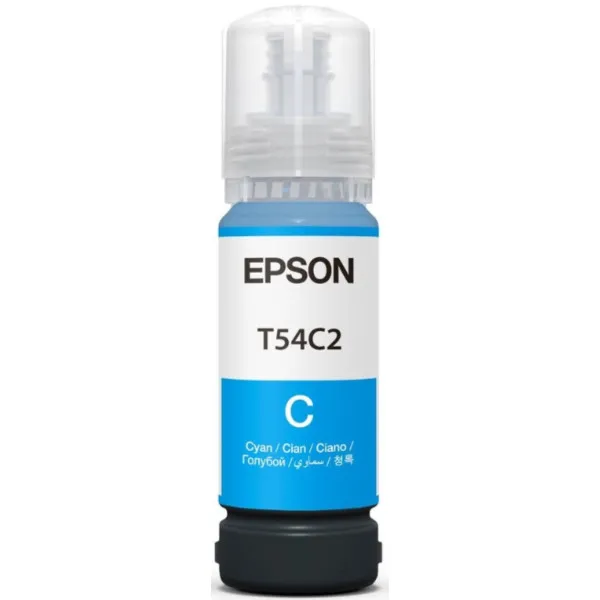 Чернила Epson T54C SURELAB SL-D500 SL-D540 SL-D570 200 мл Cyan (C13T54C220)
