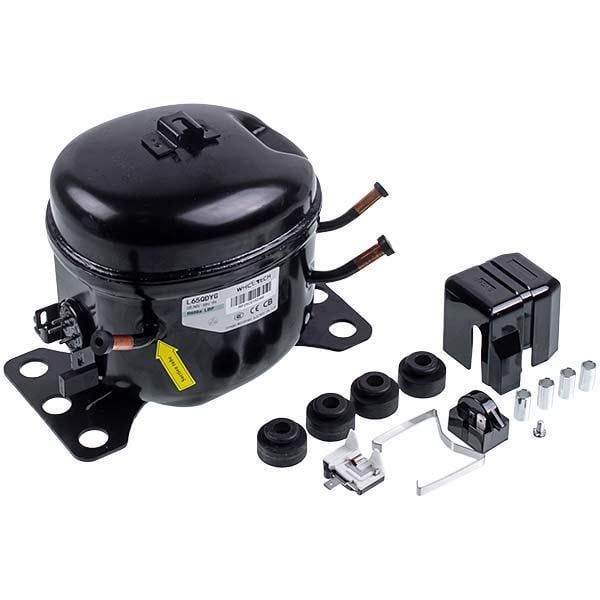 Компрессор холодильника WhiceTech L65QDYG R600a 110 W с пусковым реле