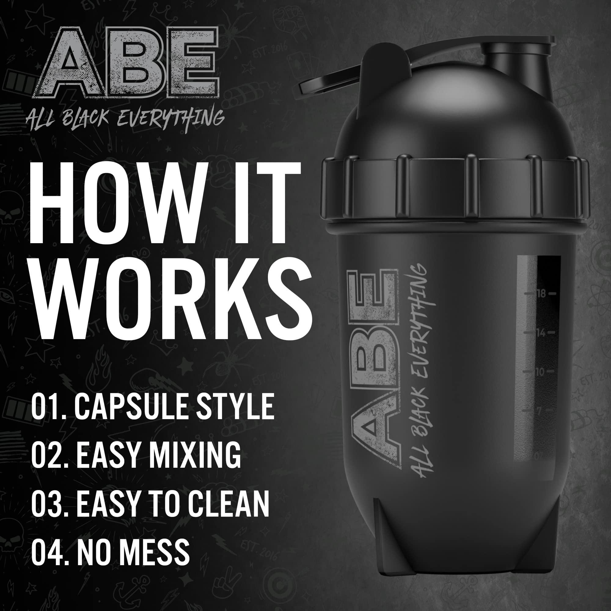 Шейкер Applied Nutrition ABE Bullet Shaker 500 мл Black - фото 2