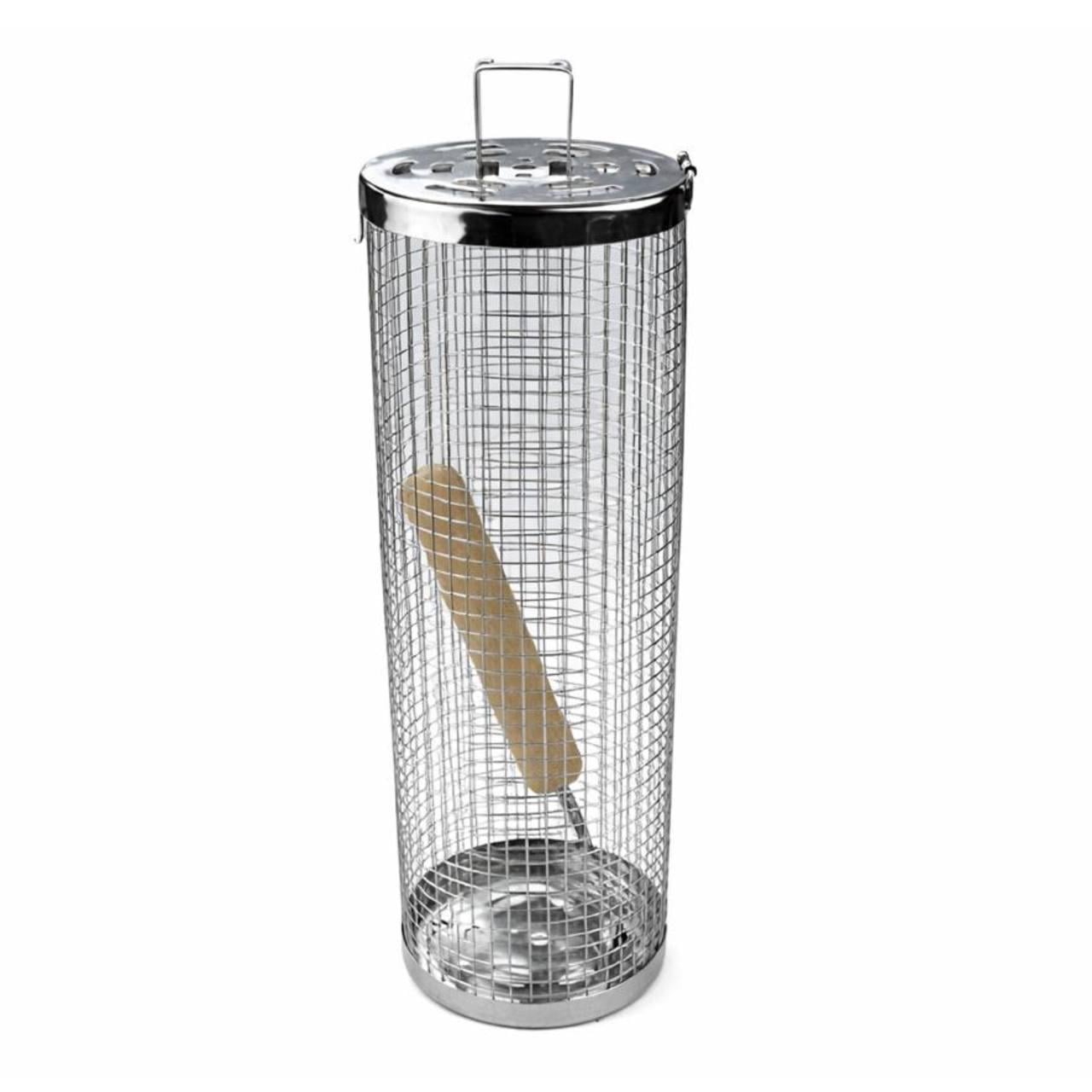 Решітка-барабан для гриля з нержавіючої сталі 21х9х9 см (39436a2c)