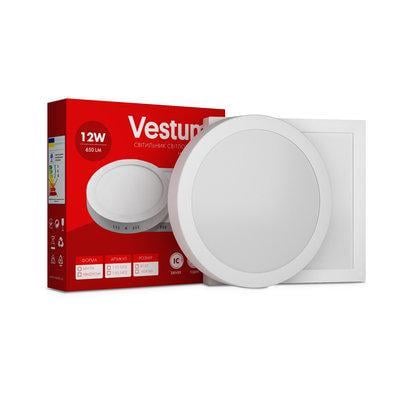Светильник накладной светодиодный Vestum 12W 6000K 220V круглый (36693185) Светильник накладной светодиодный Vestum 12W 6000K 220V круглый (36693185)