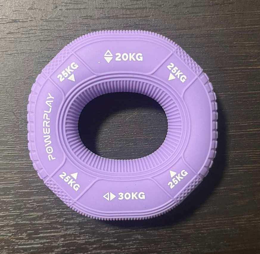 Эспандер кистевой силиконовый PowerPlay PP-4331 Hand Grip Medium 20-25-30 кг Фиолетовый (A-013227) - фото 8 Эспандер кистевой силиконовый PowerPlay PP-4331 Hand Grip Medium 20-25-30 кг Фиолетовый (A-013227) - фото 8