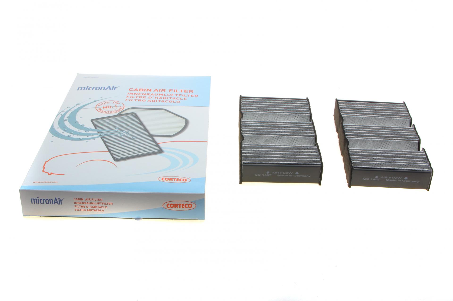 Фильтр салона CORTECO для MB M-class W166 11- угольный (80004552)