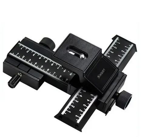 Макрорейка двухуровневая LP-04 WJY 1/4" металл Black (283895)