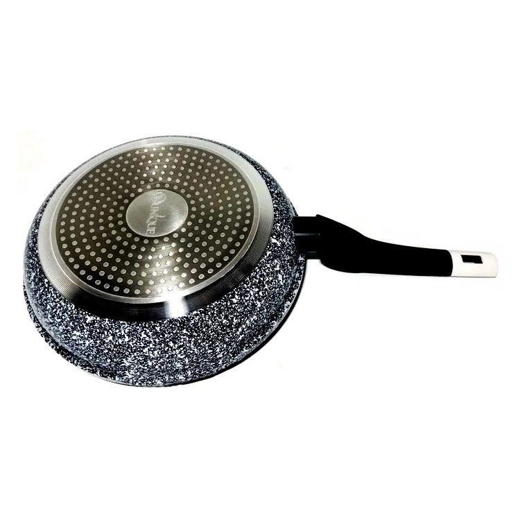 Сковорода антипригарна без кришки Unique UN-5104-24 24 см (203294) - фото 3