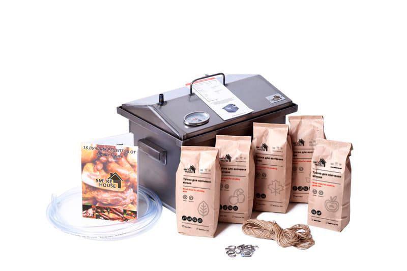 Коптильня Smoke House Ориджінал M з термометром - фото 7
