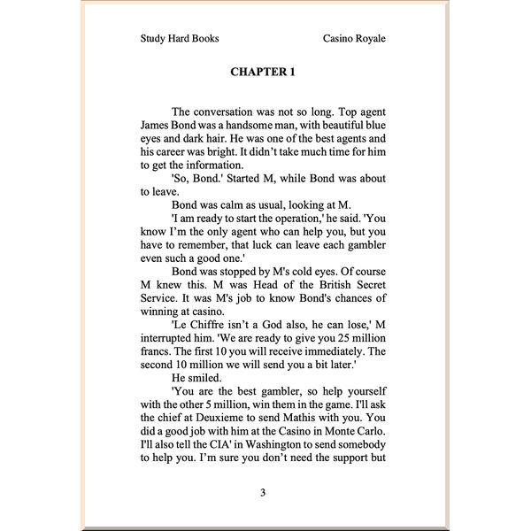 Книга "James Bond Casino Royale" Ian Fleming (ISBN:2009837601532) - фото 3 Книга "James Bond Casino Royale" Ian Fleming (ISBN:2009837601532) - фото 3