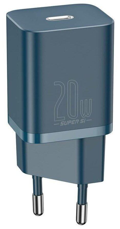 Пристрій мережевий зарядний Baseus Super Si 1Type-C CCSUP-B03 20W Blue