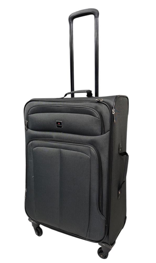 Валіза середня TAG JB1001 поліестер M Сірий