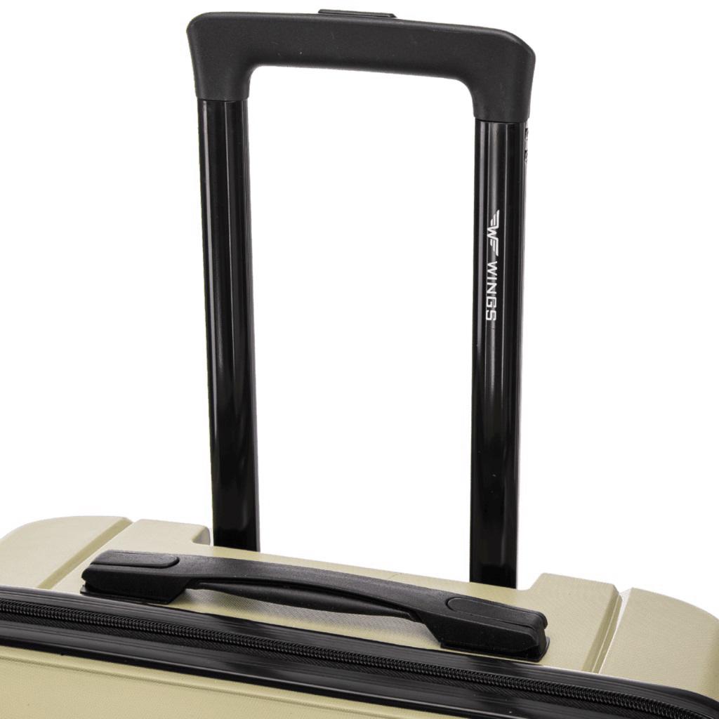 Чемодан полипропиленовый Wings PP06 маленький Шампань (Wp00557) - фото 4