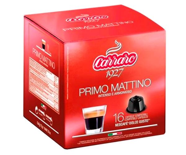 Кава у капсулах Carraro Primo Mattino Dolce Gusto 16 шт. (Е-200)